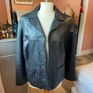 Jones New York ladies leather jacket